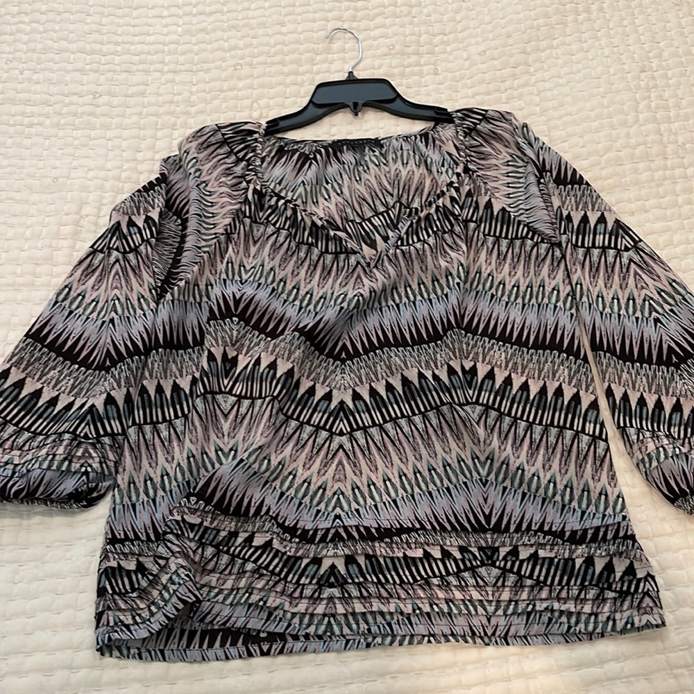Sanctuary patterned top